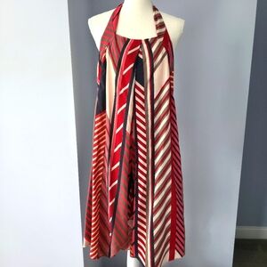 A/X Armani Exchange Asymmetrical Silk Sundress